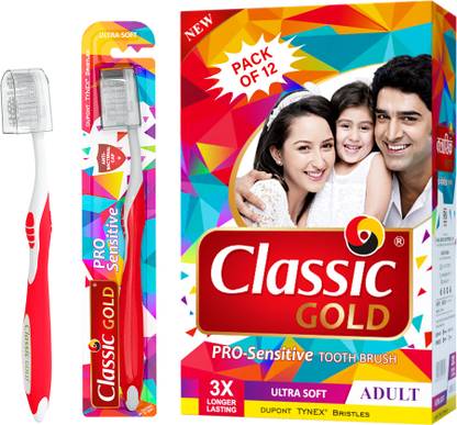 CLASSIC GOLD PRO SENSITIVE Ultra Soft Toothbrush