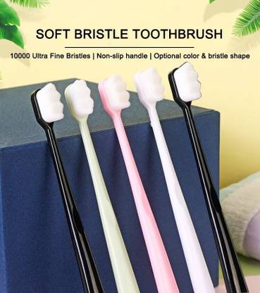 9Up Ultra Soft Toothbrush | Micro-Nano Bristled For Sensitive Teeth Toothbrush Extra Soft Toothbrush