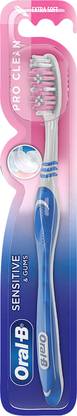 Oral B Pro Clean Sensitive, Pack of 1, Gentle on Gums Extra Soft Toothbrush