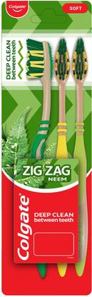 Colgate ZigZag Neem Soft Toothbrush