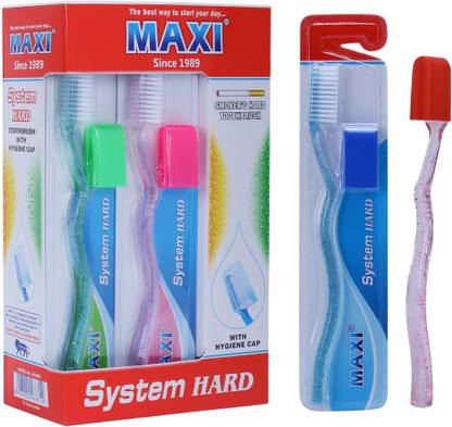 Maxi System Hard Toothbrush