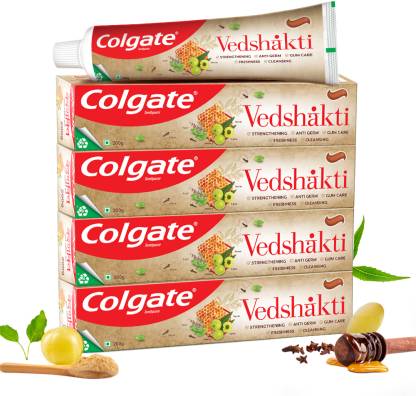 Colgate Vedshakti , Anti-Bacterial Paste for Whole Mouth Health (Combo Pack) Toothpaste