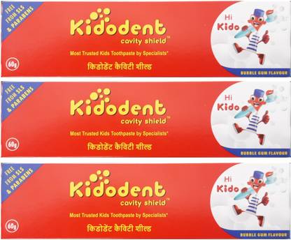 KIDODENT Cavity Shield Toothpaste for Kids Toothpaste