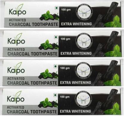 KAIPO Activated Charcoal Clean Black Gel Toothpaste