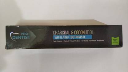 proveda PRO DENTIST CHARCOAL & COCONUT OIL WHITENING TOOTHPASTE Toothpaste