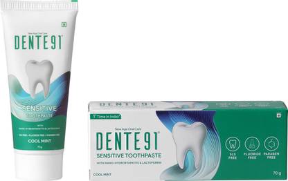 DENTE91 Sensitive Toothpaste, Reduces Hypersensitivity, Repairs Cavities Toothpaste