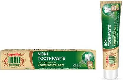 Apollo Noni With Aloevera Complete Oral Care Herbal Toothpaste