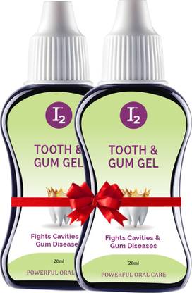 I2 Tooth & Gum Cure -Prevents Gum Swelling,Bleeding & infections Pack of 2 Toothpaste