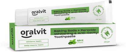 Oralvit Baking Soda & Peroxide Toothpaste