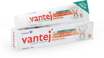 Vantej Toothpaste for Sensitive Teeth, Dentist recommended, sensitivity toothpaste for everyday use - 100g, white Toothpaste