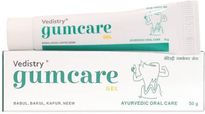 Vedistry Ayurvedic Gumcare Gel | Complete Oral Care For Healthy Gums & Strong Teeth Gel / Toothpaste