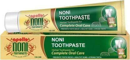 Apollo Noni Herbal Best Ayurvedic Toothpaste in India Toothpaste