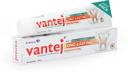 Vantej Toothpaste for Sensitive Teeth, Dentist recommended, sensitivity toothpaste for everyday use - 100g, white Toothpaste