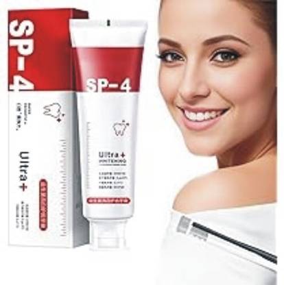 SMIETRZ Ultra + noticeably whiter teeth starting in 3 days Whitening Toothpaste