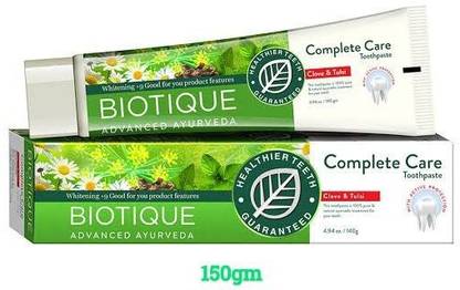 BIOTIQUE Clove & Tulsi Complete Care Toothpaste