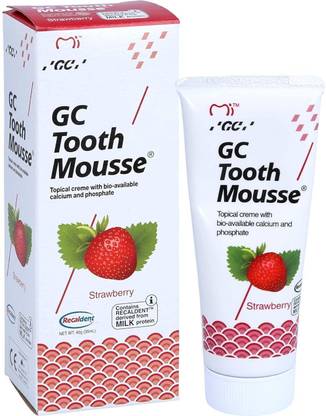 GC Tooth Mousse strawberry 40g/35ml Toothpaste (40 g) Toothpaste