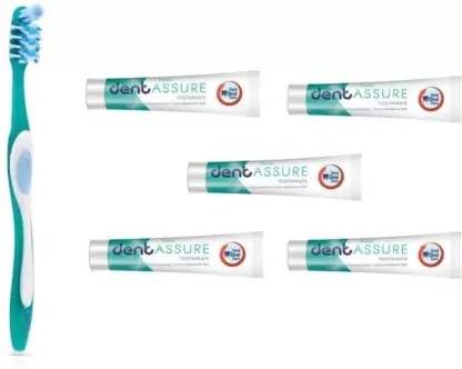 Rastic Assure Dent 5 Neem Toothpaste With Toothbrush