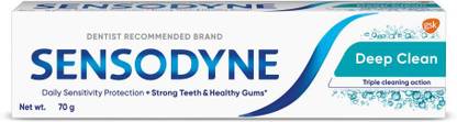 SENSODYNE Deep Clean,Sensitive toothpaste for advanced cleaning & lasting freshness,70 gm Toothpaste