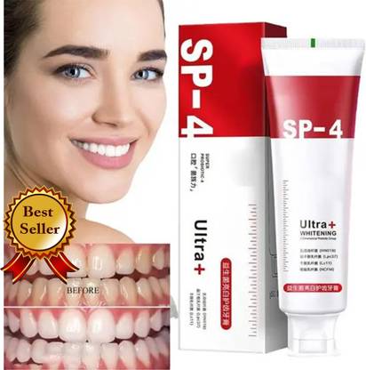 REGLET ultra + Strengthens Enamel, Reduces 63% stains, Whitens teeth - fresh