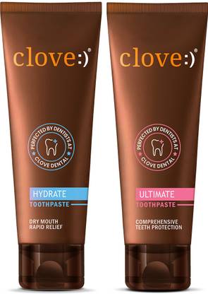 Clove Hydrate Toothpaste for Dry Mouth Challenges & Ultimate Anti Cavity Toothpaste
