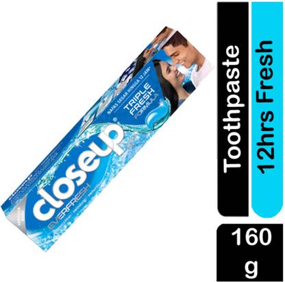 Closeup Everfresh Icy White Winter Blast Toothpaste Toothpaste