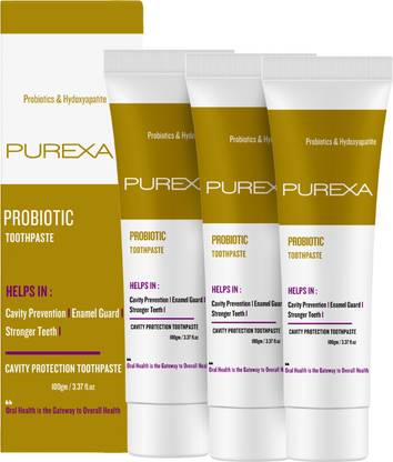 PUREXA Probiotic Toothpaste 100g X 3 (Set of 3) Toothpaste
