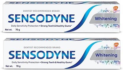 SENSODYNE Toothpaste - Whitening, Sensitive To Restore Natural Whiteness, Toothpaste