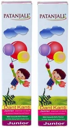 PATANJALI Dant Kanti Junior - 100g (Pack of 2) Toothpaste