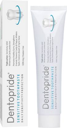 Dentopride Sensitive Toothpaste 100 gm | Paraben Free | Complete Protection Toothpaste