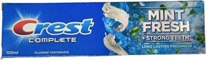 Crest COMPLETE MINT FRESH + STRONG TEETH TOOTHPASTE Toothpaste