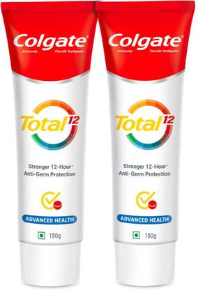 Colgate Total Advanced Health Anti-Germ Toothpaste with 12-Hour Anti-Germ Protection, Toothpaste