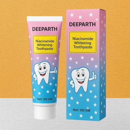 Deeparth Niacinamide Toothpaste for Long-Lasting Fresh Breath – 100gm Toothpaste