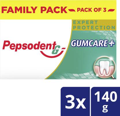 PEPSODENT Gum Care+ Toothpaste, 150g, Pack of 3 | Advanced Formula for Gum Care Toothpaste
