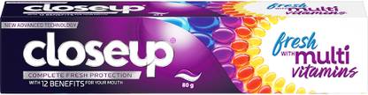 Closeup TOOTHPASTE COMPLETE FRESH PROTECTION TOOTHPASTE WITH MULTI VITAMIN FORMULA 90g Toothpaste