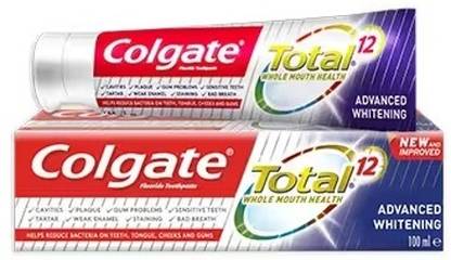 Colgate Total 12 Advanced Whitening Toothpaste 100 Ml IMPORTED Toothpaste