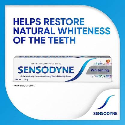 Sensodyne Toothpaste Whitening Sensitive