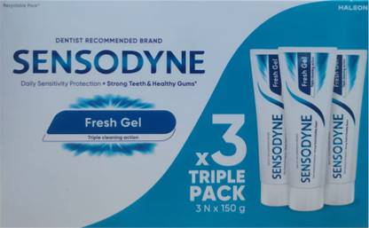 SENSODYNE Fresh Gel Combo for daily sensitive protection Toothpaste