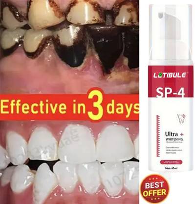 Latibule Ultra + Teeth Whitening Foam Strong Teeth Indias Brand for 2X Stronger Teeth Teeth Whitening Kit