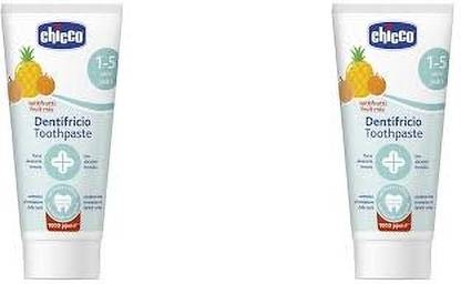 Chicco MIX FRUIT TOOTHPASTE 50 GM X 2 Toothpaste