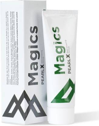 Magics PearlX Teeth Whitening Toothpaste | Removes Stains Reduce Sensitivity Toothpaste