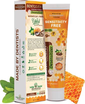 bentodent Earthy Natural Sensitivity Relief Toothpaste