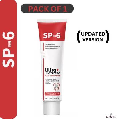 Sp-6 Sp 6 ultra toothpaste updated of sp 4 toothpastee teeth tooth paste Toothpaste