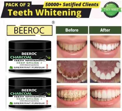 BEEROC Instant Teeth Whitening, Stain Removal, Gutka/Pan masala Stain Removal Teeth