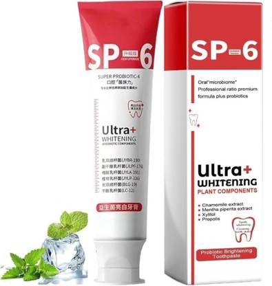 SIYDHA Sp6 Toothpaste White Teeth Cleaning For Bright And White Smile Ultra Probiotic Toothpaste