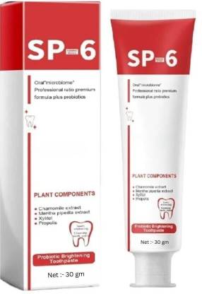 NewClick SP 6 Ultra Whitening & Brightening Toothpaste | Deep Cleaning Care Toothpaste
