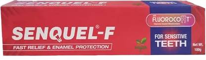 MOSKLIN SENQUEL - F WHITENING TOOTHPASTE FOR SHINEE & STRONG TEETH PACK OF - 1 Toothpaste