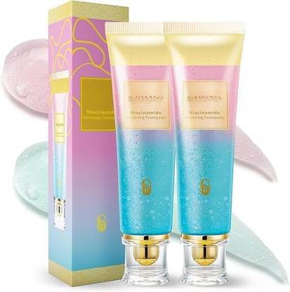 Berry Bliss Niacinamide Whitening Toothpaste,Natural Formula for Stain Removal Toothpaste