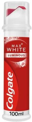 Colgate Toothpaste Max White Luminous Pump 100ml Toothpaste