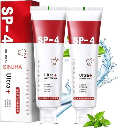 SINJHA Sp-4 Toothpaste, Teeth with Ultra White Toothpaste