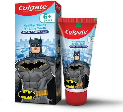 Colgate Batman Anticavity Toothpaste For Kids (Bubble Fruit Flavour) Toothpaste